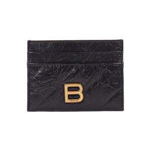 (명품) 발렌시아가 크러쉬 퀼팅 카드지갑 766467