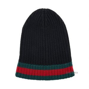 [구찌] FW24 공용 웹 울 모자 429753 4G206 1000