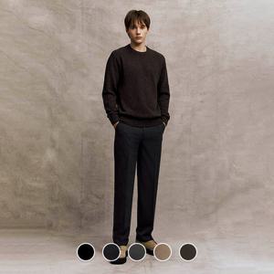 [지오다노/본사] 114915 기모 테이퍼드 히든밴딩 슬랙스