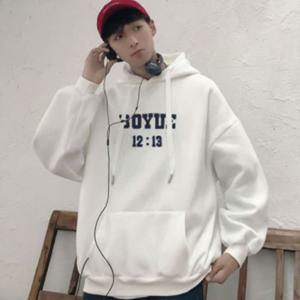 남성 3색 프리사이즈 모던 박스 후드 셔츠 STC-3001