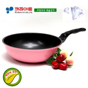 키친아트 아미(AMI)세라믹 다이아코팅 궁중팬26CM