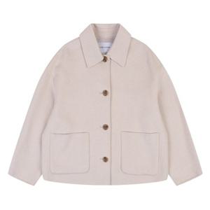 [코데즈컴바인] 스탠카라 핸드메이드 숏코트 (CJD-HC501WA)