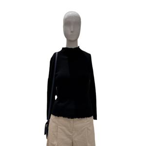 [숲]프릴 반목 기모 니트 (SABLK323)