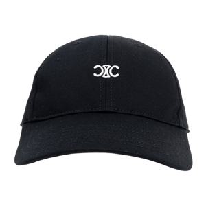 셀린느 트리오페 볼 캡 모자 BLACK AA01C234X 38OW