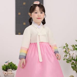[예가한복]WN7053 지우나래 여아한복/아동한복