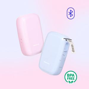 [라벨터치]휴대용 미니 블루투스 라벨프린터 마로팝 maropop 라벨기 2종(색상선택)