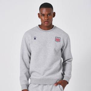 [스파이더] 남성 라드패드 와펜 맨투맨 SPKPCNRL301MMGR