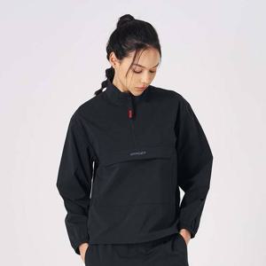 [스파이더] 여성 프로웹쿨 우븐 아노락 긴팔 SPKPCNRL352WBLK