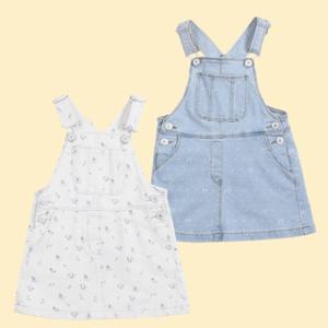 로엠걸즈플라워 전판 오버롤 스커트RGOW25S1C