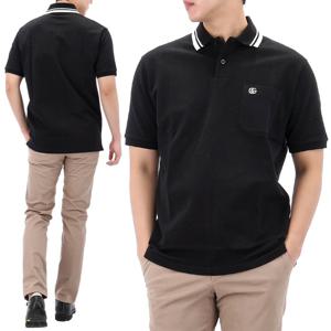 25SS 구찌 로고 폴로 반팔 티셔츠 795174 XJG16 1000