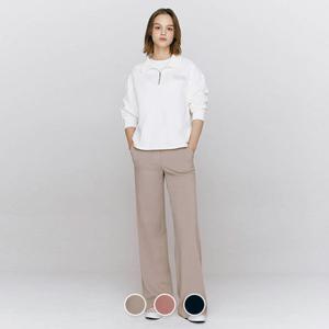 지오다노 415507 여자 봄 풀밴딩 이지 와이드 바지 05415507