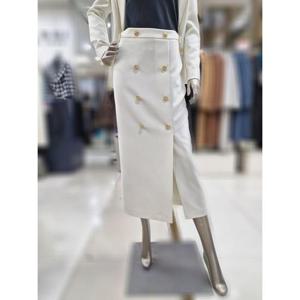 제시뉴욕 세이브존04 단추 포인트 H라인 스커트 DE1SQ0722PP