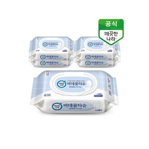 [깨끗한나라]비데물티슈 닥터비데 오리지널 캡형 46매 5개