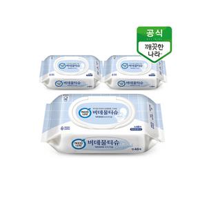 [깨끗한나라]비데물티슈 닥터비데 오리지널 캡형 46매 3개