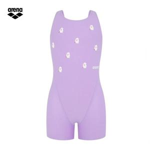 아레나 여아동 플러피프렌즈2 A5SG1GL03 PPL (주머니백 증정) 3부반신 U백 실내수영복