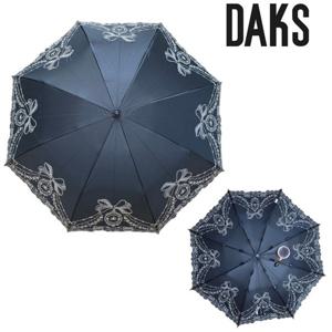 [닥스(우양산)]2단 수동 양산 리본 자수 샤인 PBO021M