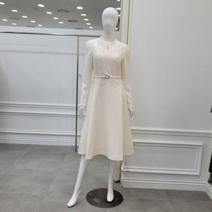 [미니멈]자수플레어 원피스 (MXAAWO1110IV2)_IC