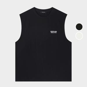 [버커루]남성 아트웍 슬리브리스 민소매 티셔츠 B242TS105P