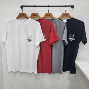 [지프]STAY WILD 지프 반팔티셔츠 JQ2TSU596_JK