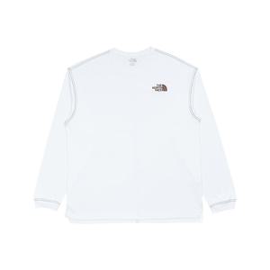 노스페이스화이트라벨 에센셜 긴팔 라운드티셔츠 NT7TR01K