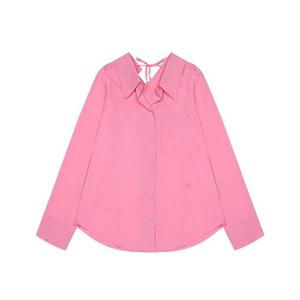 [씨]백 리본 카라 셔츠 (SJBACK2407IZ)