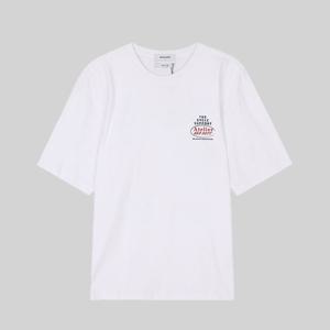 [버커루]남성 루즈핏 프린트 반팔티셔츠 B222TS310P