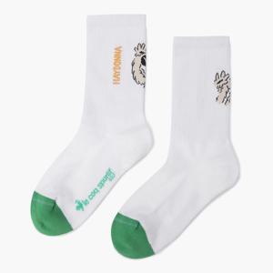 [20%OFF] 르꼬끄골프 [하이다나콜라보] 여성 양말 (GQ222LSO61)
