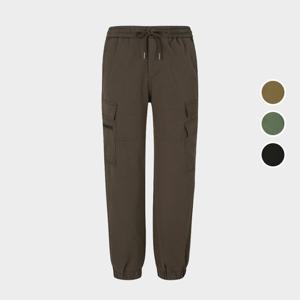 [버커루]남여공용 약기모 스판 카고 조거 팬츠 B225Z5248P