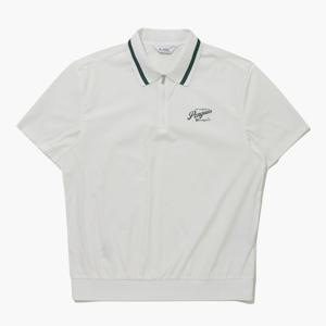 [먼싱웨어]남성 홑겹 우븐 반팔티셔츠 화이트(MQ121PTS31)