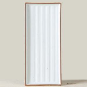 이천도자기 순수화 라인 직사각 접시 대 32cm 대접시 사각찬기 생선접시 접시 도자기접시 앞접시 작은접시