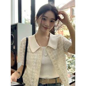 [올리브데올리브]플로럴 레이스 아우터형 셔츠(OW5XB453)