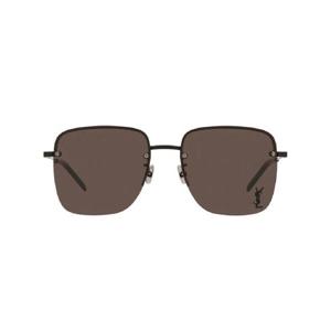 생로랑 모노그램 스퀘어 무테 선글라스 SL312M001