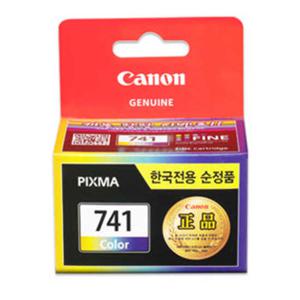 캐논 정품 잉크 CL-741 컬러 MG3670 MG3570