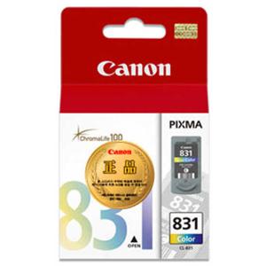 캐논 정품 잉크 CL-831 컬러 MP198 MP145 MP218 IP1980 MX318