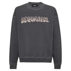 디스퀘어드2 로고 프린트 스웨트셔츠 S71GU0723S25539