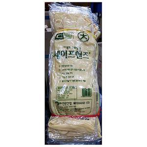 업소용 주방 하얀손 고무 장갑 백색 대 세이프 X50