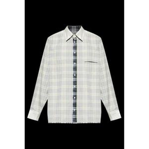 MM6 메종 마르지엘라 체크 롱슬리브 셔츠 SH2DT0016M35444 001S TP940593354