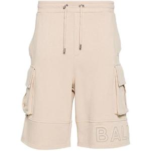 25 FW 발망 엠보스드 로고 카고 반바지 BH0OA130BC22 TP432136764