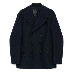 25 FW Alexander McQueen 더블 브레스티드 피코트 787051QSAA8 TP432421742