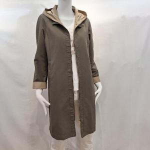 올리비아하슬러 HC04 후드가 탈부착되어 오버사이즈 래글런 트렌치코트 OHESCT101