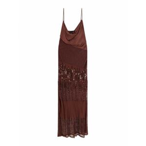 [PINKO] 라프리마 여성 니 Length Brown 원피스 104752A2DGL78 /8