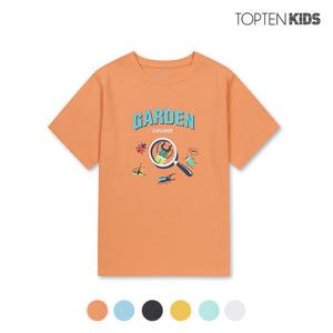[탑텐키즈][탑텐키즈] 남아 코튼싱글 그래픽 반팔티_MKC2TS1902