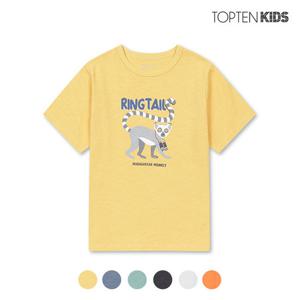 [탑텐키즈][탑텐키즈] 남아 코튼슬럽 그래픽 반팔티_MKC2TS1903