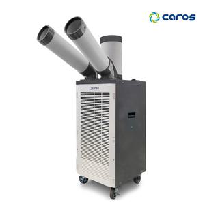 캐로스 2구 자바라 4L 이동식에어컨 CPC-F3900G / 실외기없는 공장형 공업용 업소용 산업용 창고