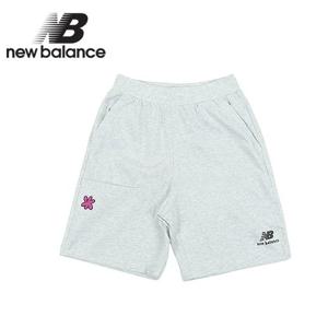 뉴발란스 키즈 다이마루 반바지(NK9VD2301U-AC)_멜란지 그레이