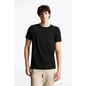[타미힐피거종합관] 남성 슬림 스트레치 반팔 티셔츠 (T12F6TPO04CMT1 BDS)