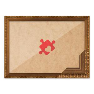 아트박스/퍼즐사랑 퍼즐액자 51x73.5 고급형 댄디월넛