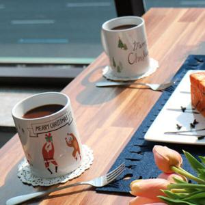 아트박스/꾸밈 tf066-디자인머그컵2p-메리크리스마스2