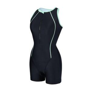 [레노마수영복]여성 하프 집업2부 반신수영복LS2F263