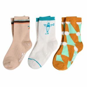 [모이몰른]유아 크로케 양말 3매 세트 M241SOA03P